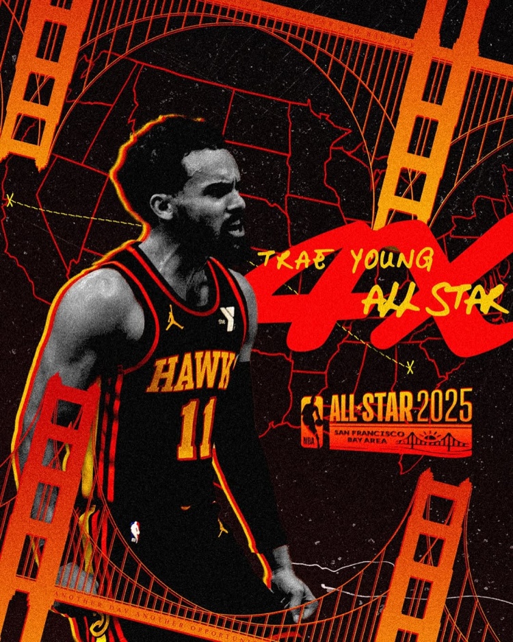  遞補入選全明星陣容！特雷-楊：生活中有些事比自己重要 4次啦