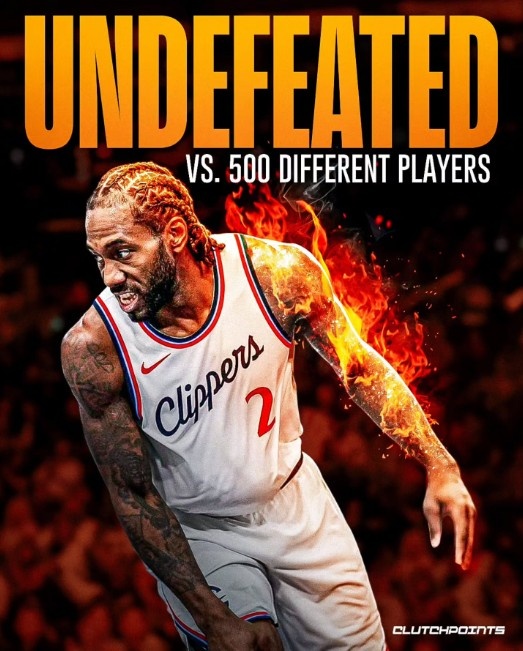  罕見統(tǒng)計！小卡對500球員保持不敗NBA首人 榜單2-6僅老詹非他隊友